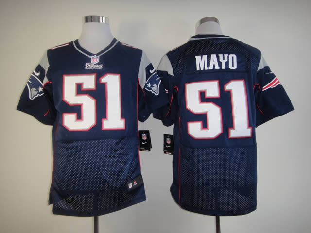 Nike New England Patriots Elite Jerseys-034